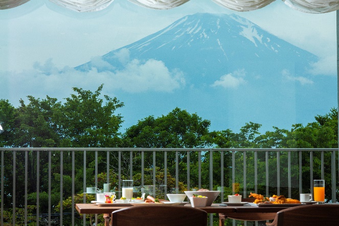 レストランからの眺望